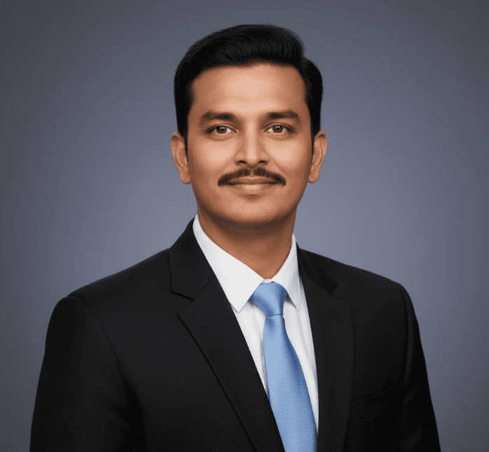 Portrait of Arbind Adhikari